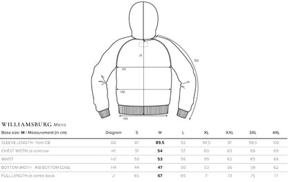 SK Percha Premium Zipper Hoodie Herren